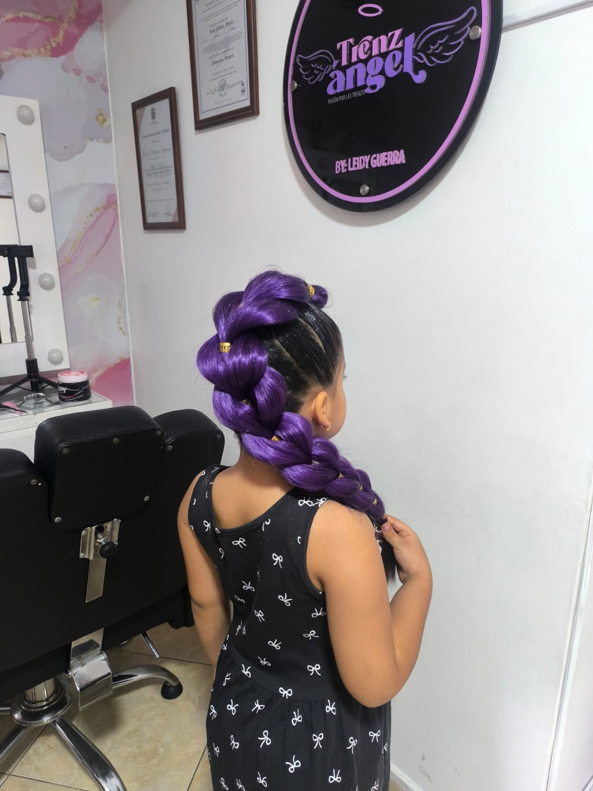 peinados para niñas en Medellín