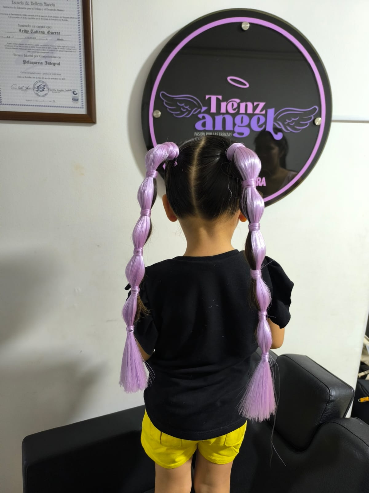 peinados para niñas en Medellín